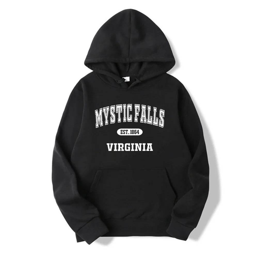 Unisex Long Sleeve Pullovers Graphic Hoodies Streetwear
