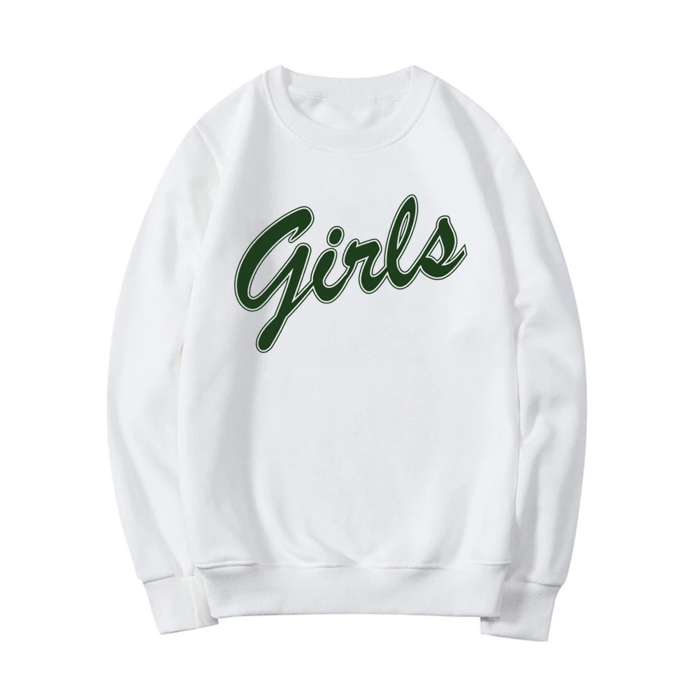 Girls Crewneck  Streetwear Casual Top