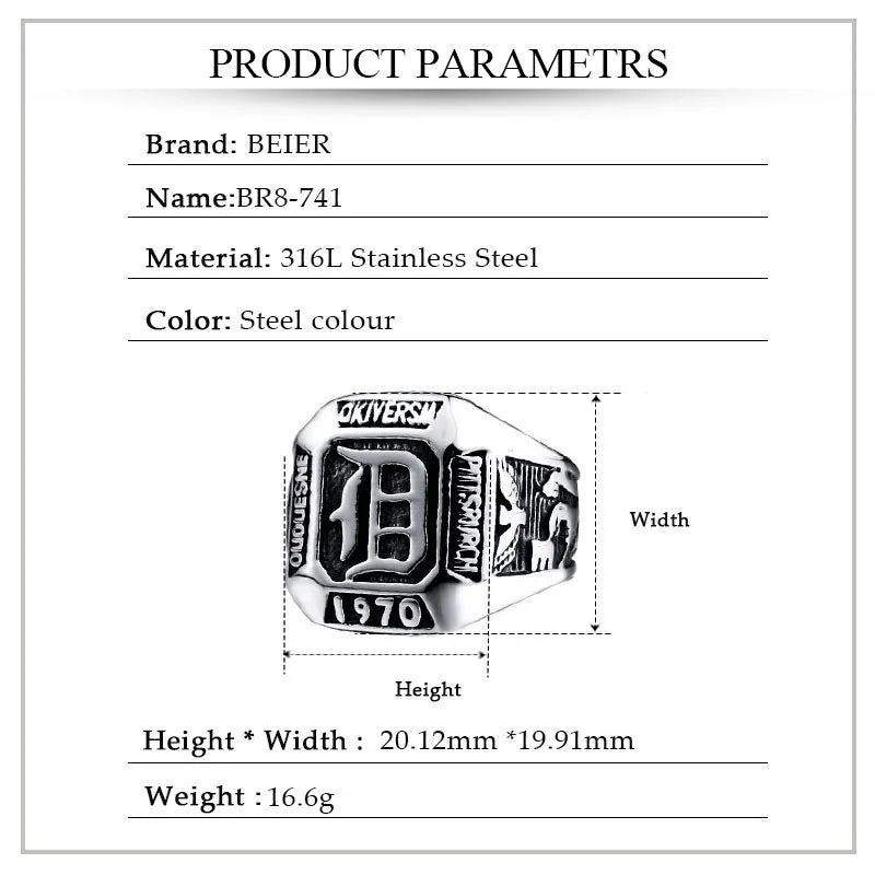 Anillos Reborn Rings Stainless Steel