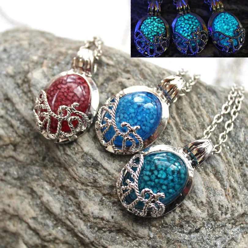 Moonstone Pendants Necklace