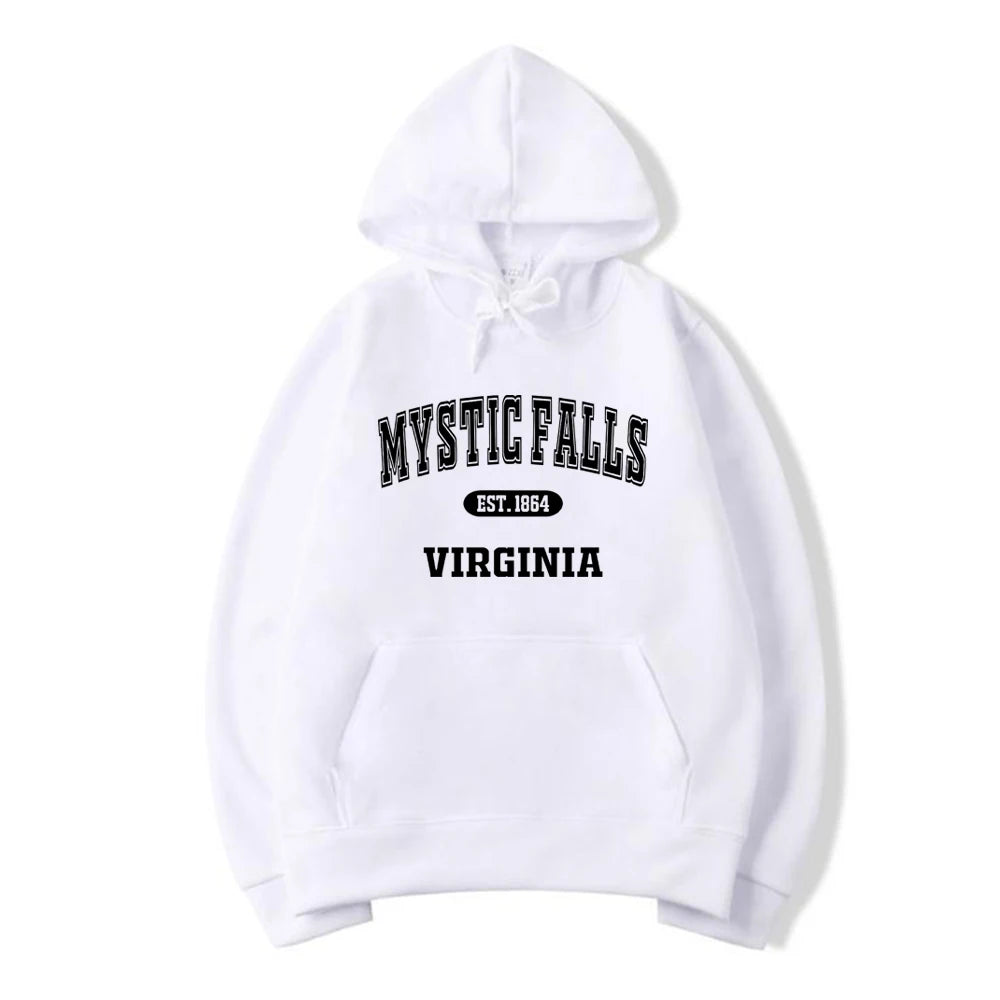 Unisex Long Sleeve Pullovers Graphic Hoodies Streetwear
