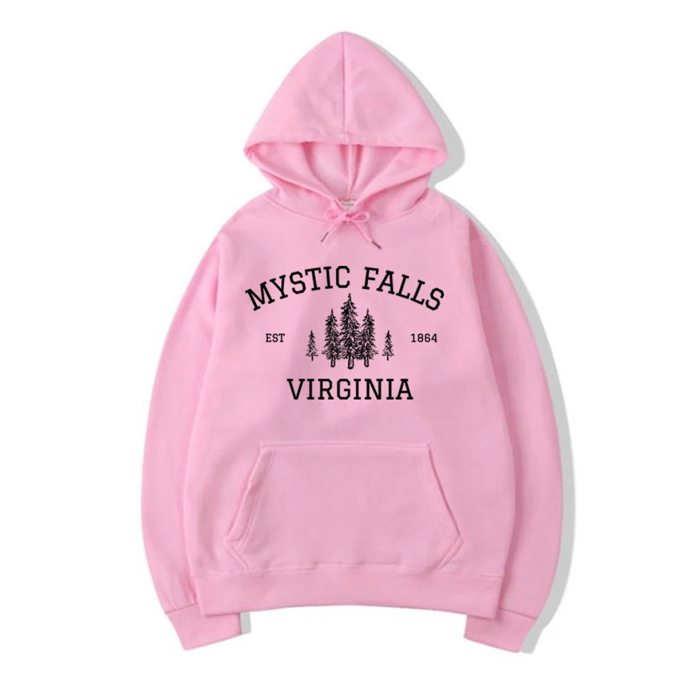 Women Hooded Sweatshirts Casual Streetwear Pullovers