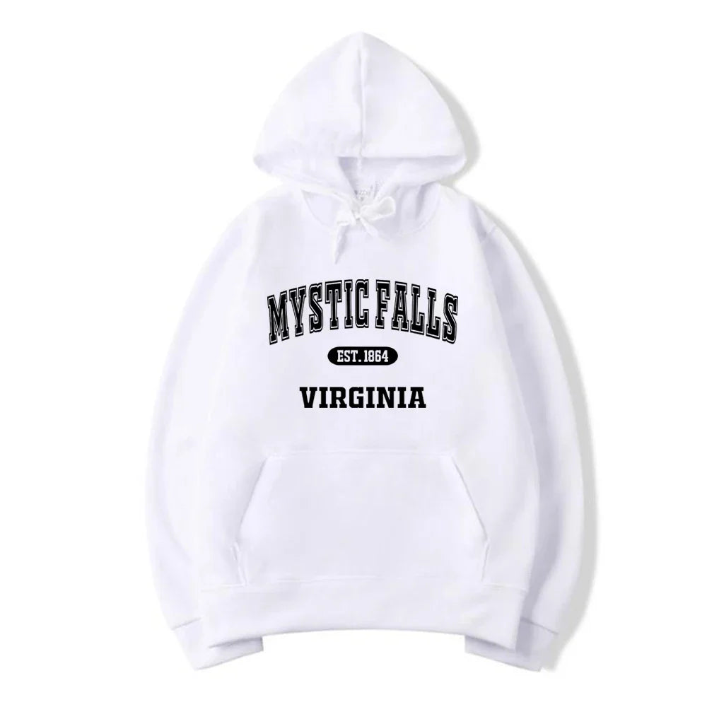 Unisex Long Sleeve Pullovers Graphic Hoodies Streetwear