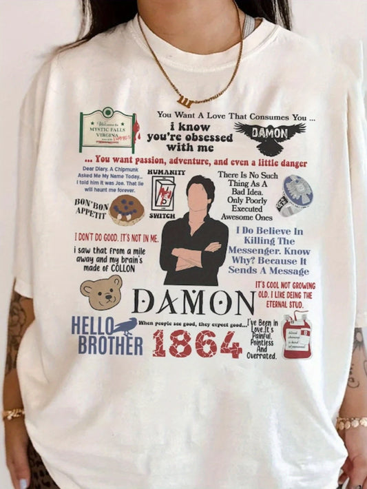 Unisex pure cotton T-shirt