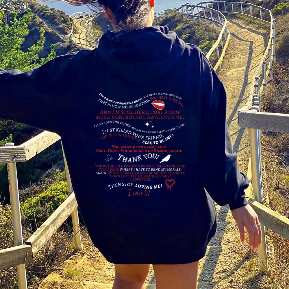 Trendy Retro Hoodie