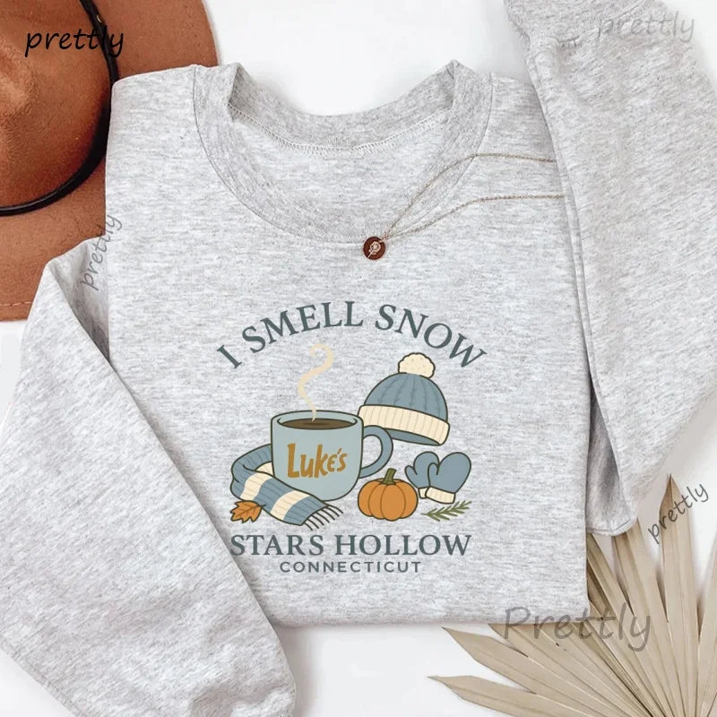 Pullover Crewneck Hoodies Casual Long Sleeve Sweatshirts