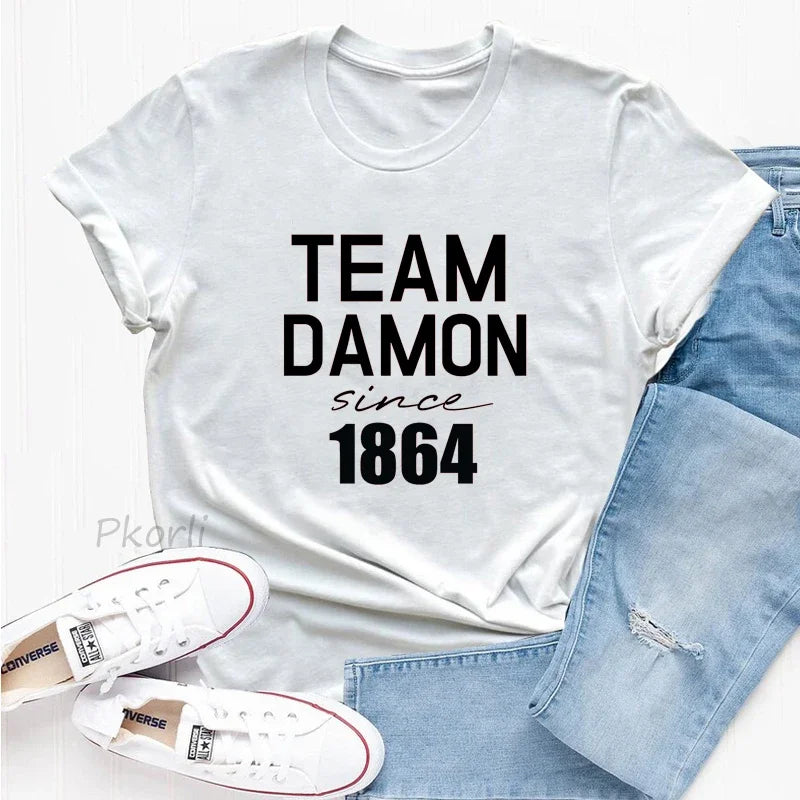 Vintage T Shirt Cotton Short Sleeve