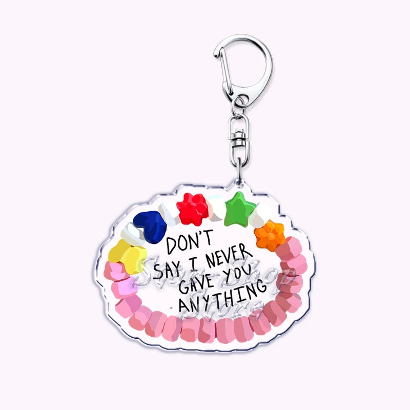 New Keyring for Accessories Bag Pendant Key Chain Ring Jewelry Gifts