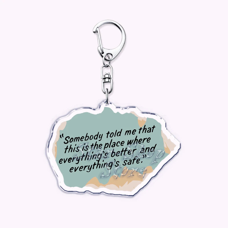New Keyring for Accessories Bag Pendant Key Chain Ring Jewelry Gifts