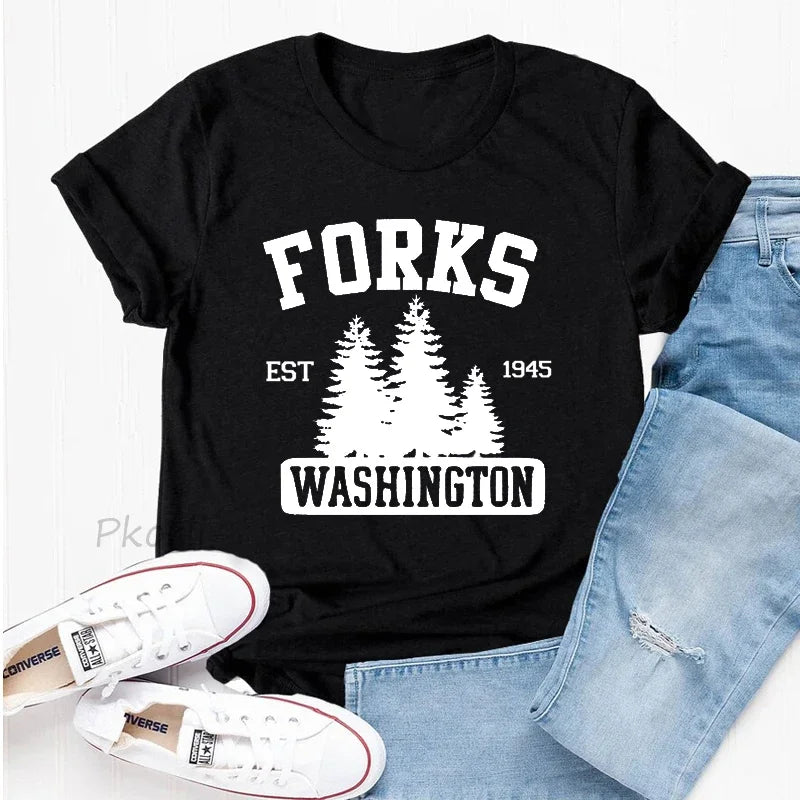Vintage T Shirt Cotton Short Sleeve
