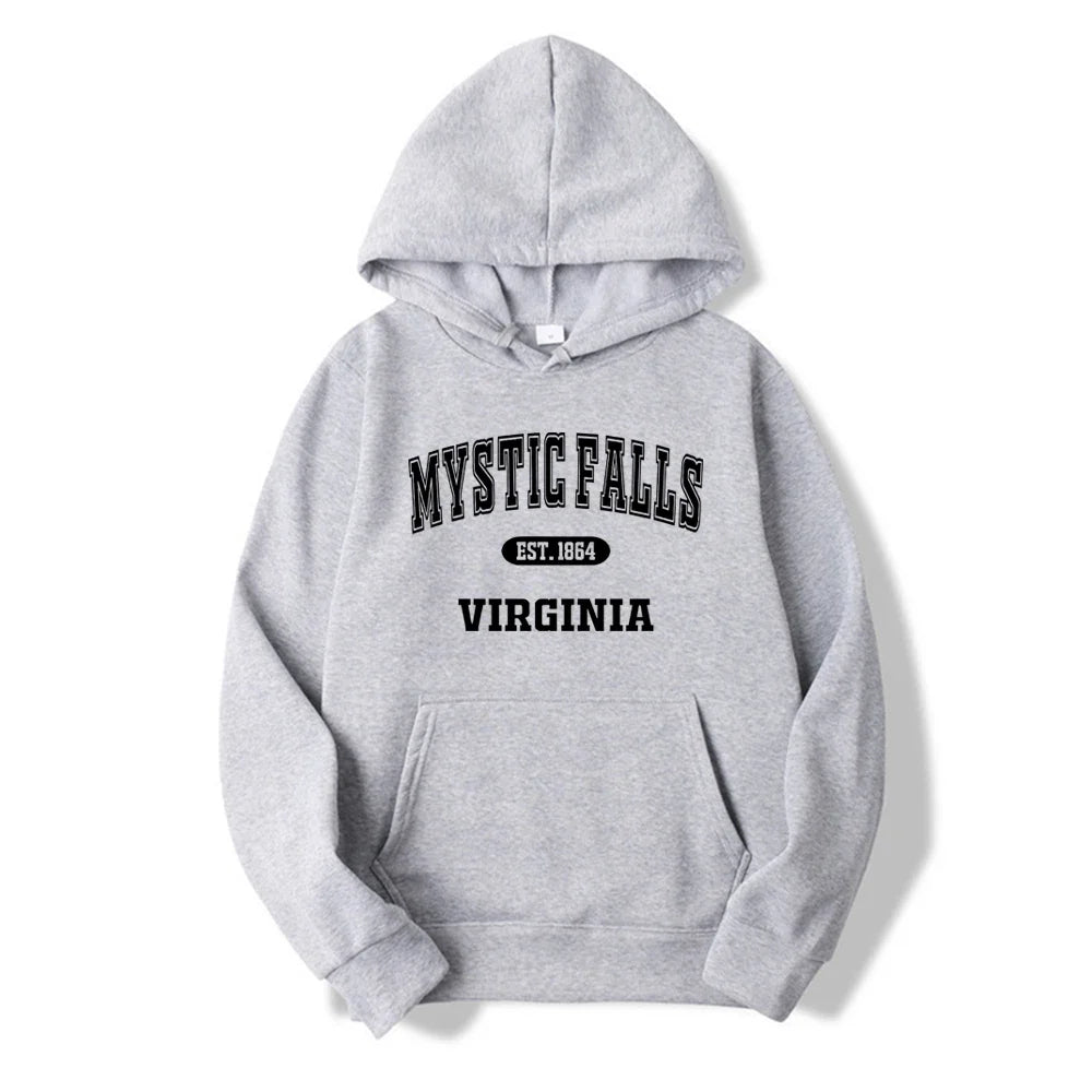 Unisex Long Sleeve Pullovers Graphic Hoodies Streetwear