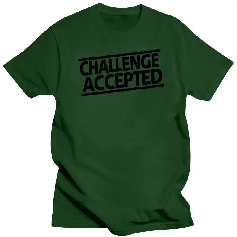 Unisex Challenge Accepted  T Shirt