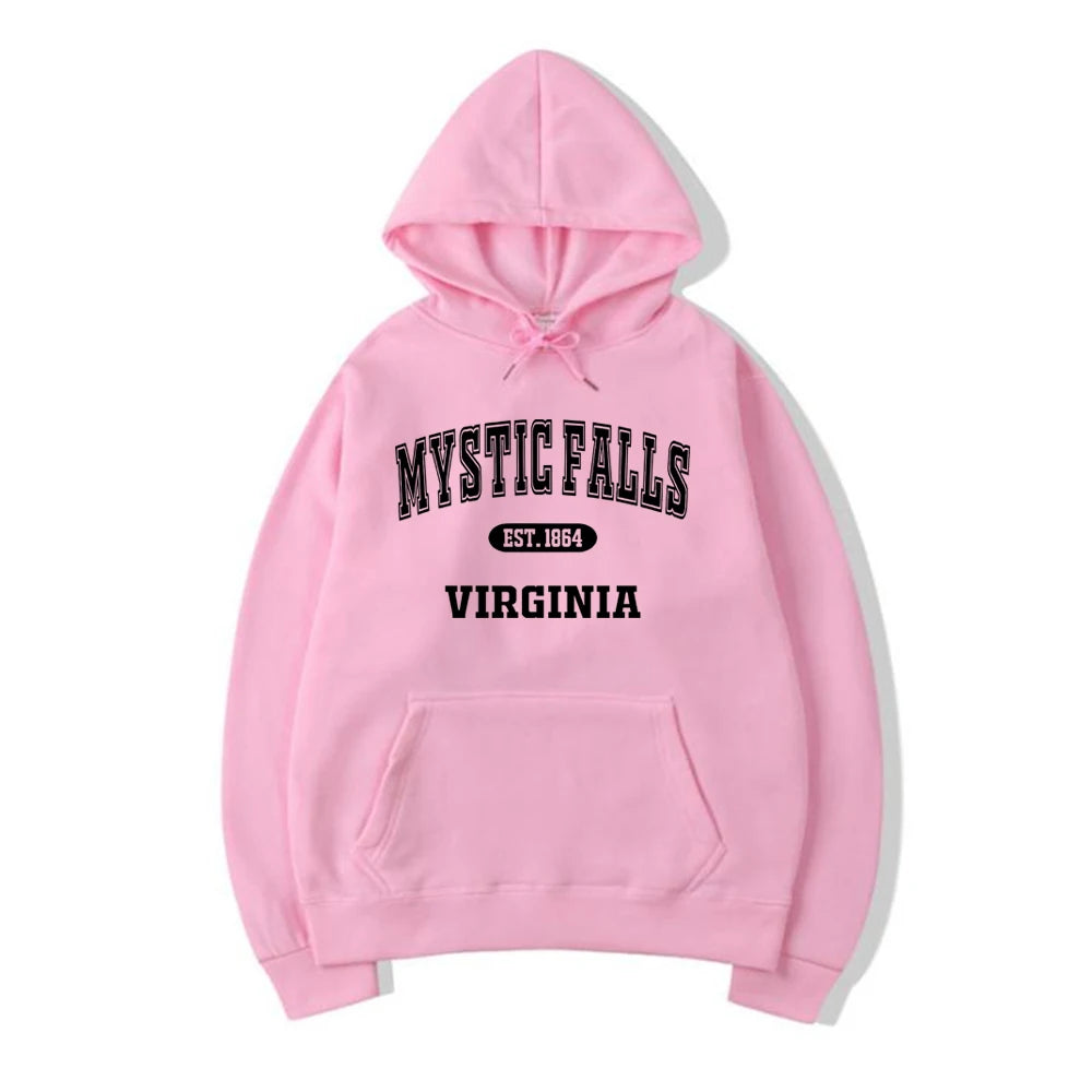 Unisex Long Sleeve Pullovers Graphic Hoodies Streetwear