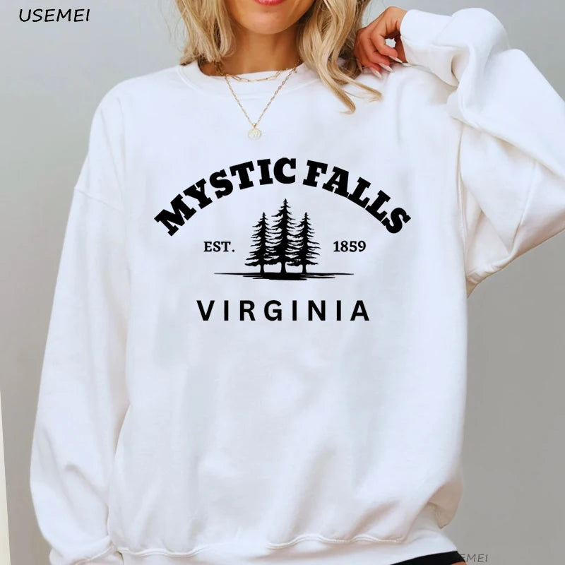 Crewneck Trendy Sweatshirt