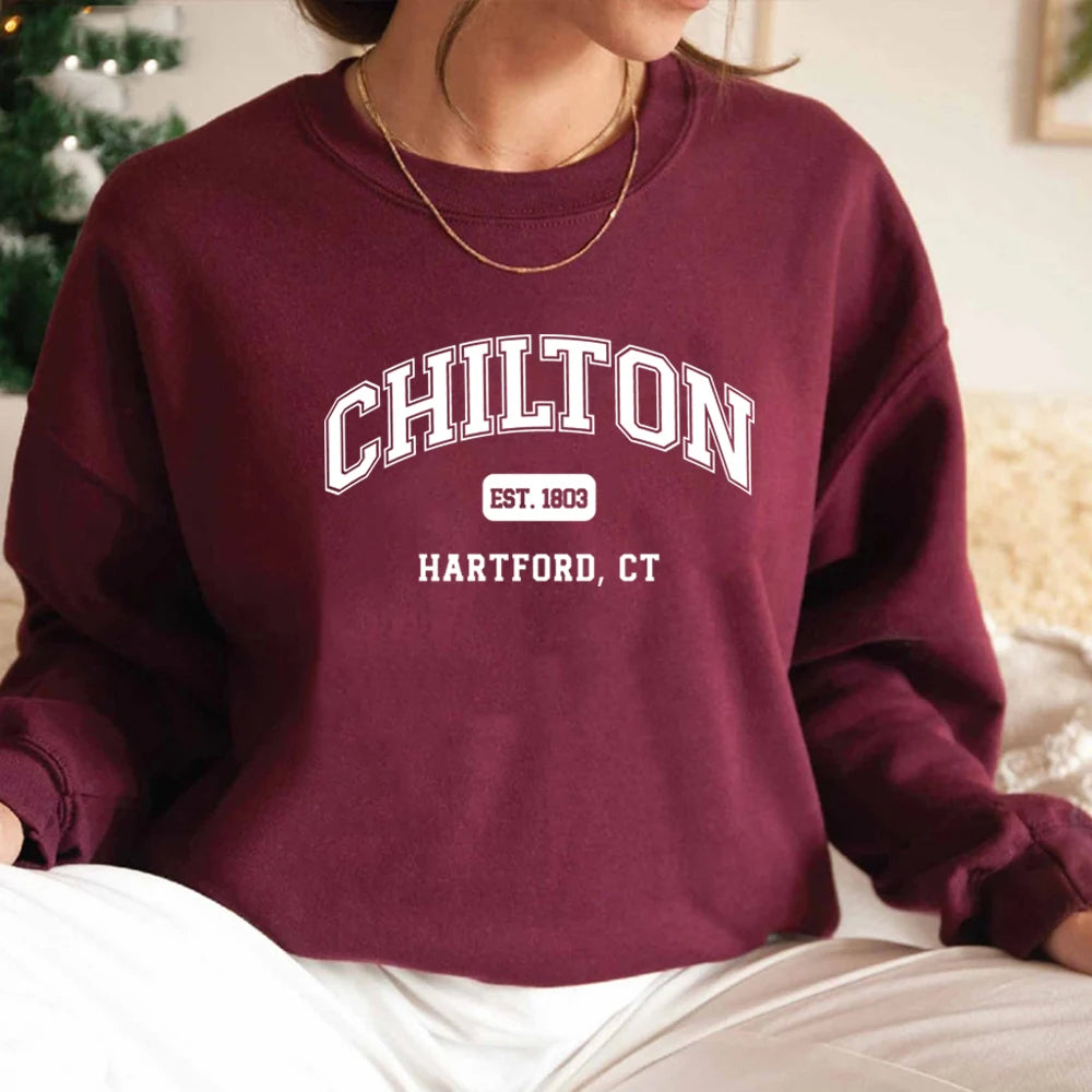 Women Casual Long Sleeve Pullover Diner Sweater Tops