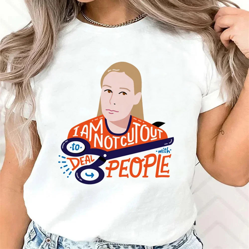 Top Female Graphic Casual Tee