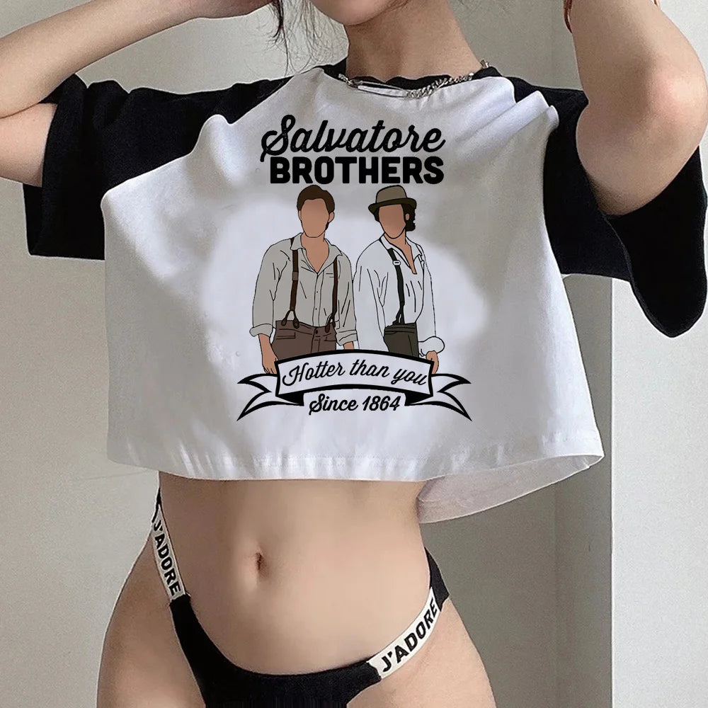 gothic  streetwear  cropped