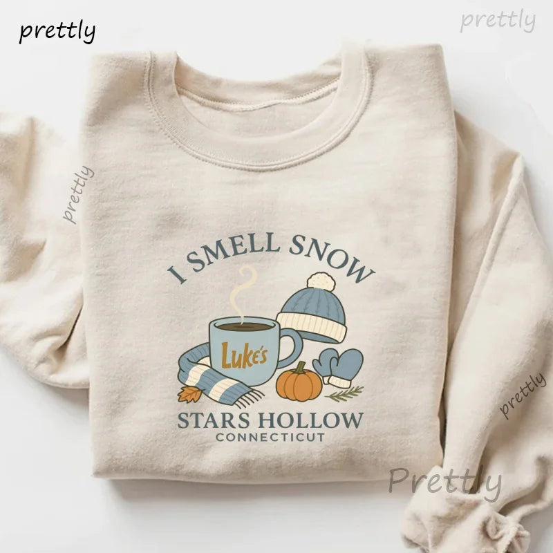 Pullover Crewneck Hoodies Casual Long Sleeve Sweatshirts