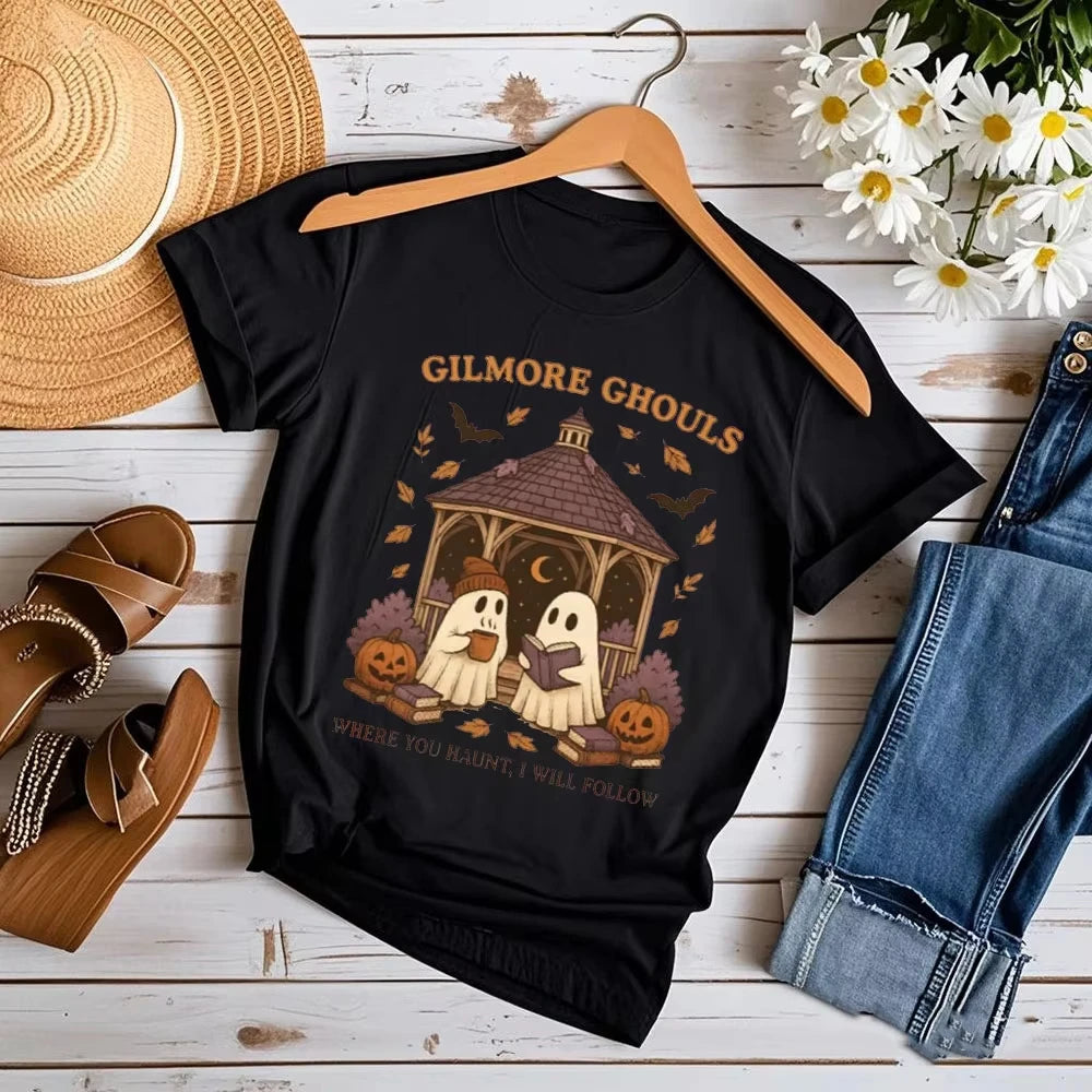 Funny Print Round Neck Tees