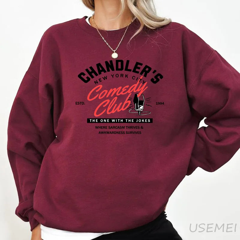 Long Sleeve Printed Sweatshirts