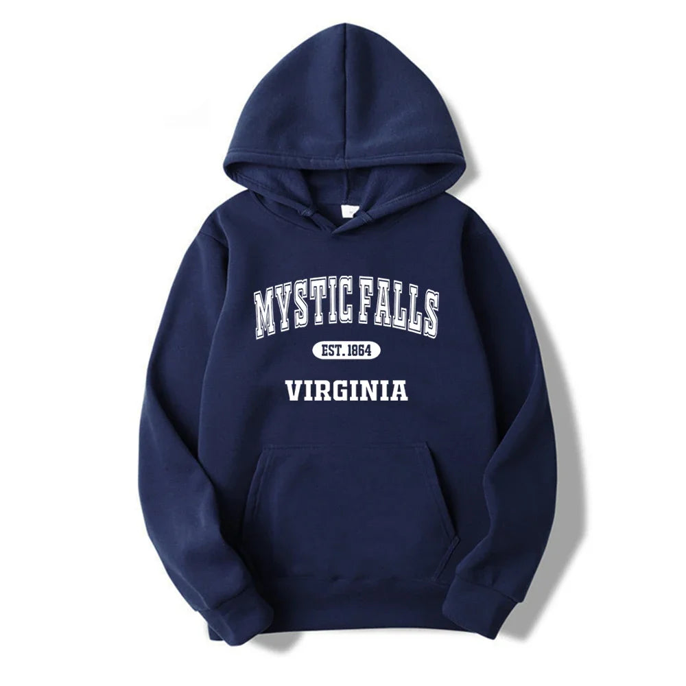 Unisex Long Sleeve Pullovers Graphic Hoodies Streetwear