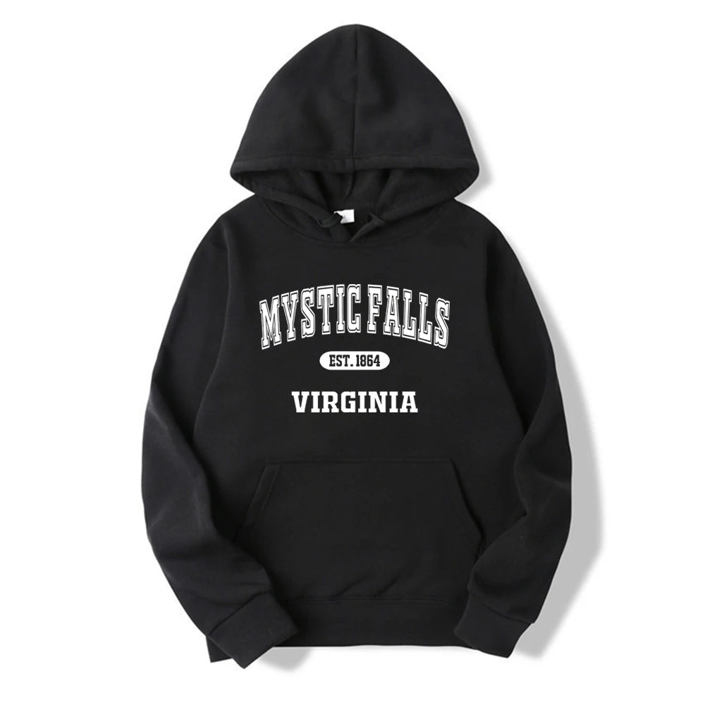 Unisex Long Sleeve Pullovers Graphic Hoodies Streetwear