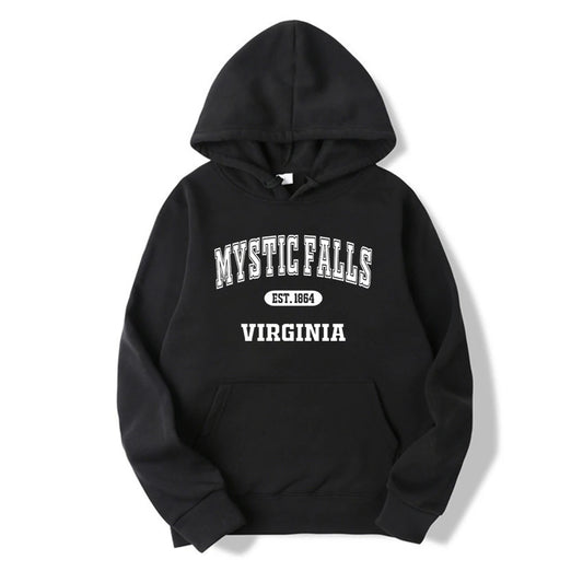 Unisex Long Sleeve Pullovers Graphic Hoodies Streetwear