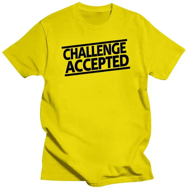 Unisex Challenge Accepted  T Shirt