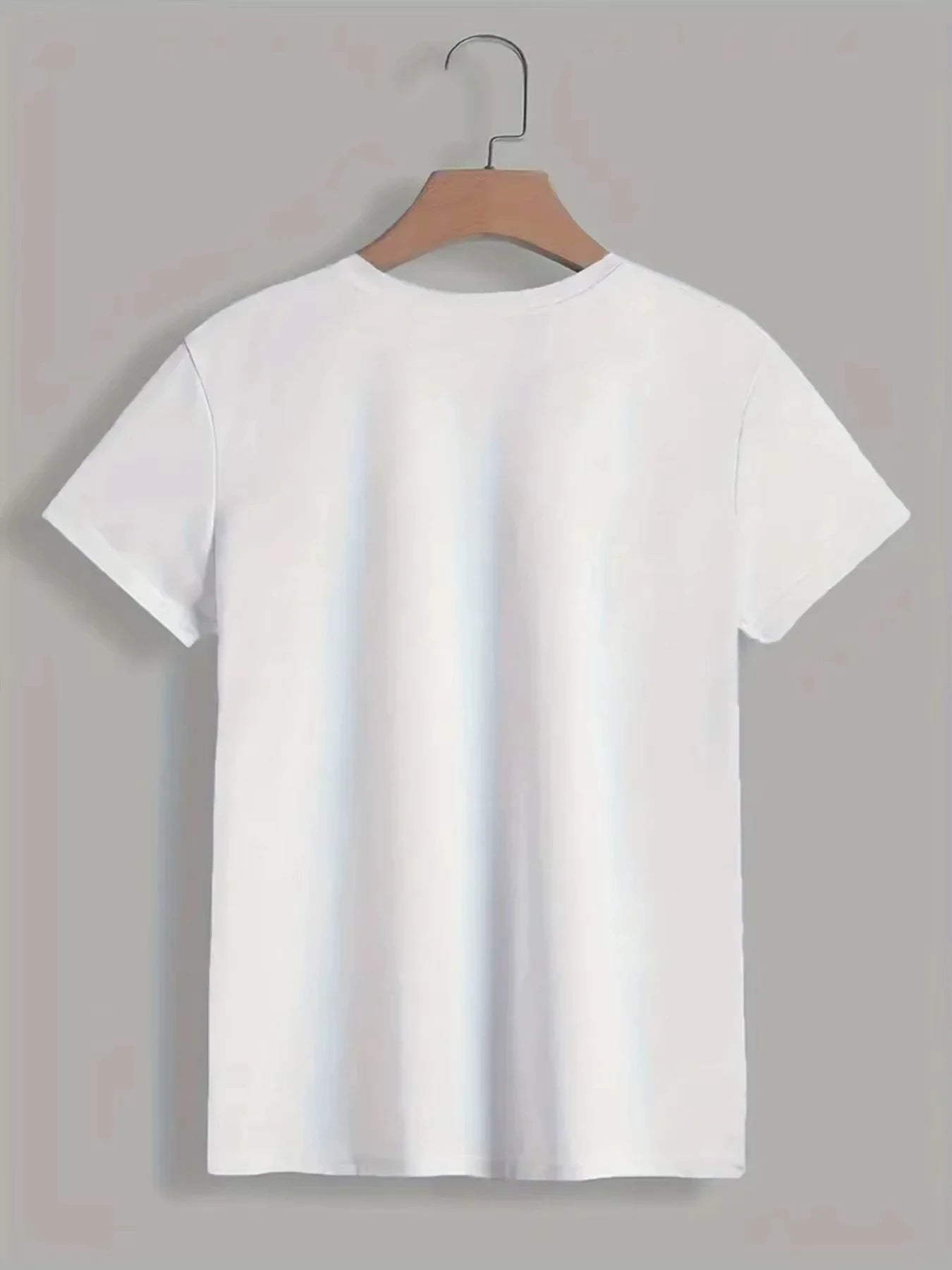 Funny Print Round Neck Tees