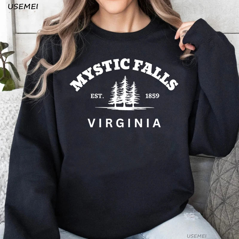 Crewneck Trendy Sweatshirt