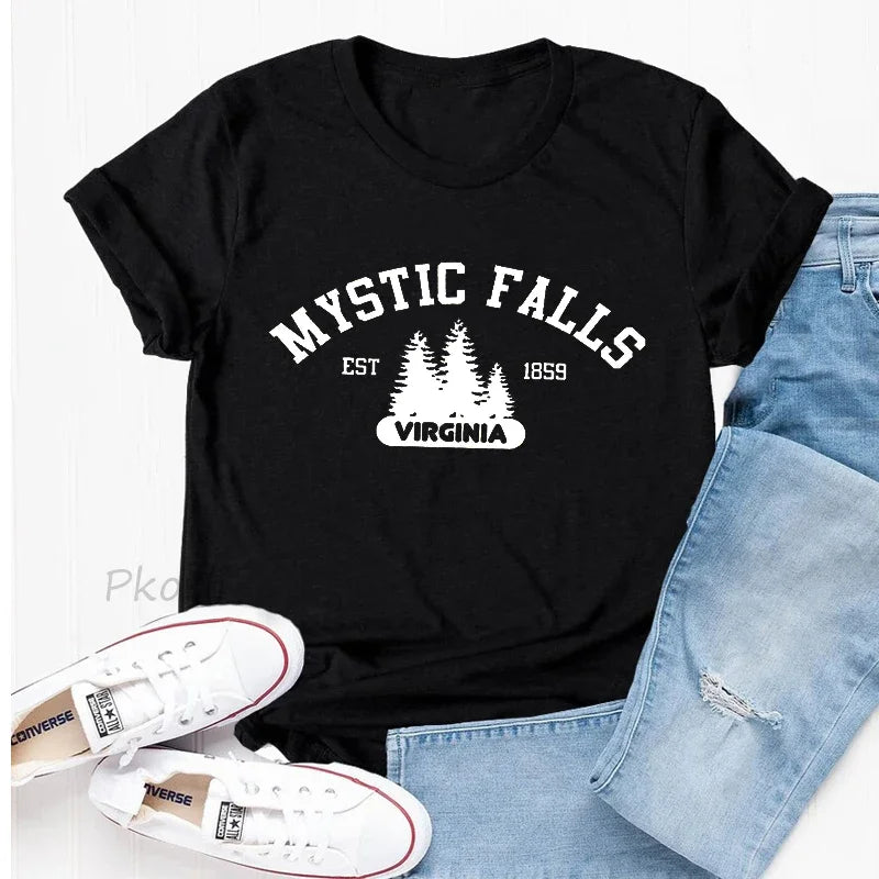 Vintage T Shirt Cotton Short Sleeve