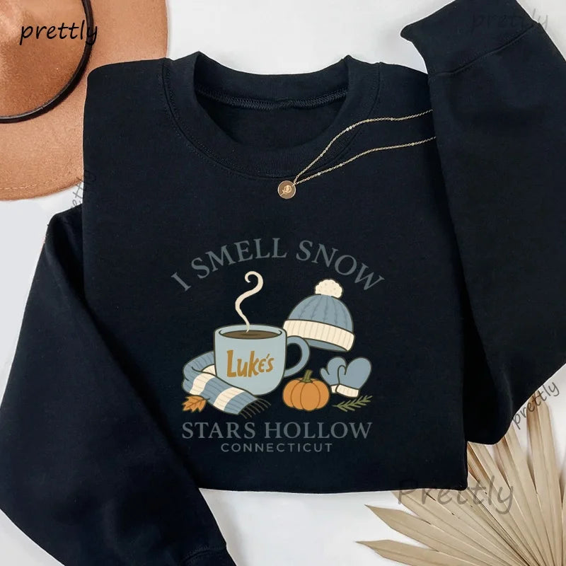 Pullover Crewneck Hoodies Casual Long Sleeve Sweatshirts