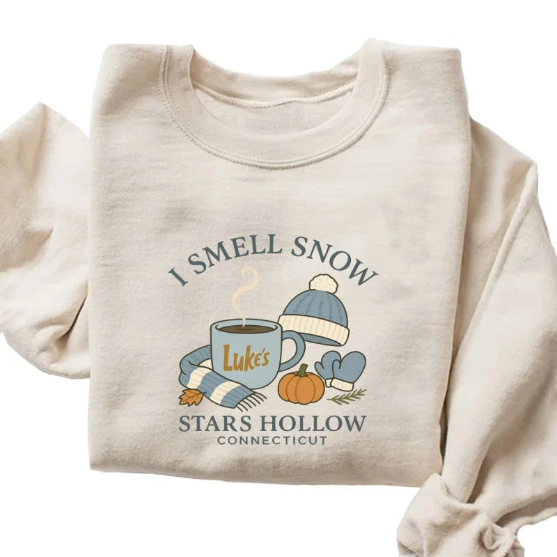 Pullover Crewneck Hoodies Casual Long Sleeve Sweatshirts
