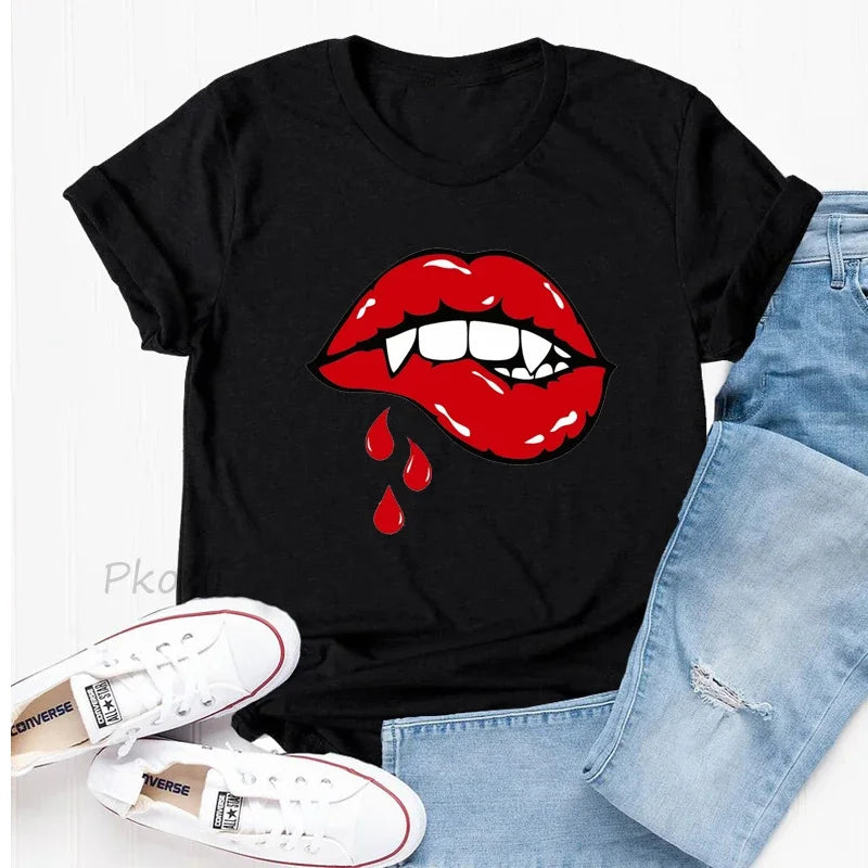 Vintage T Shirt Cotton Short Sleeve