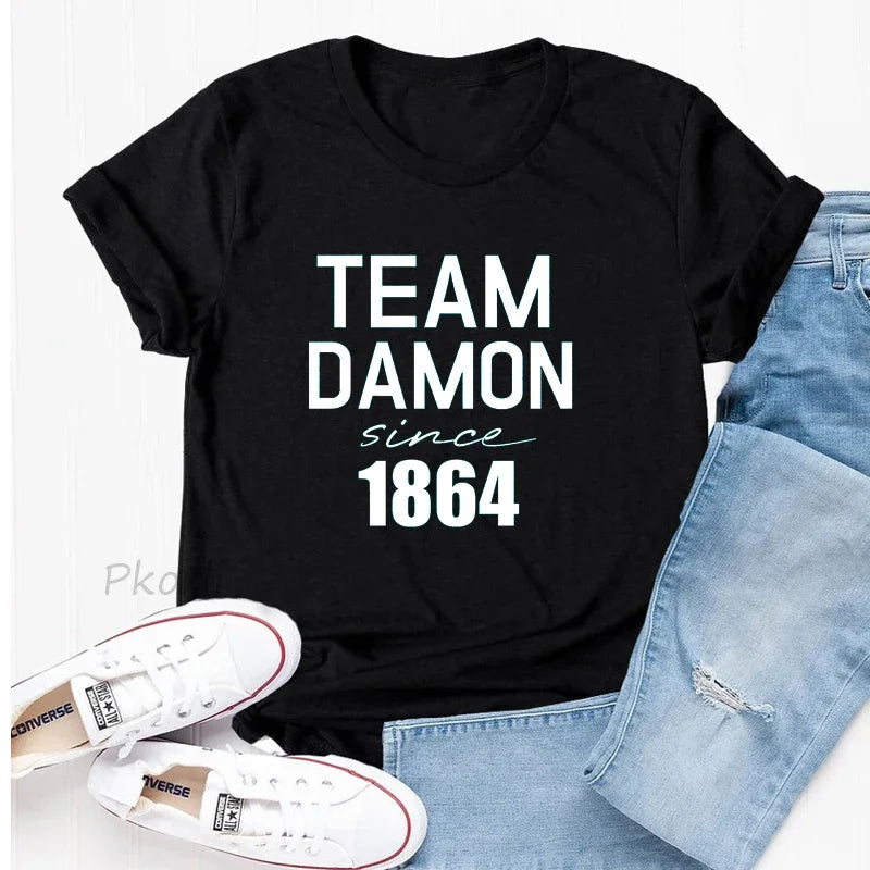 Vintage T Shirt Cotton Short Sleeve