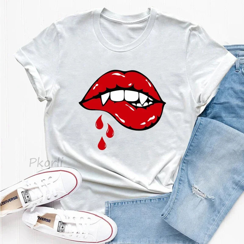 Vintage T Shirt Cotton Short Sleeve
