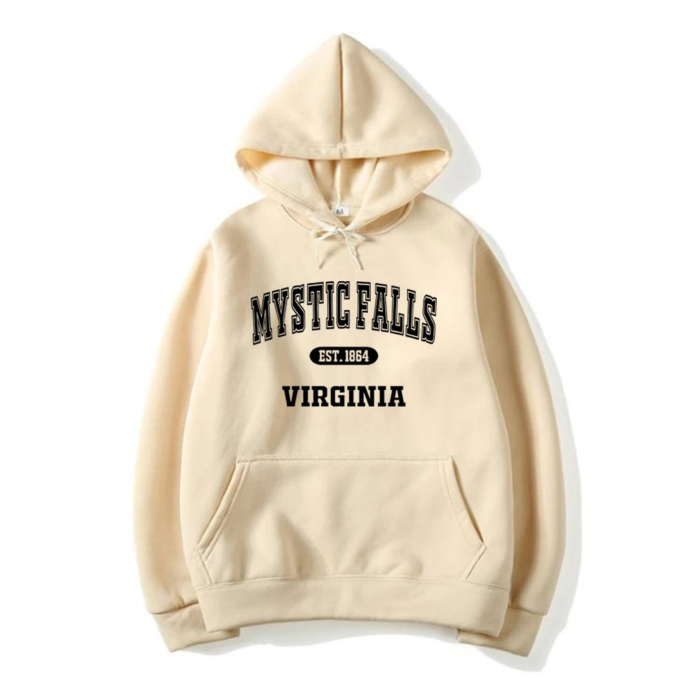 Unisex Long Sleeve Pullovers Graphic Hoodies Streetwear