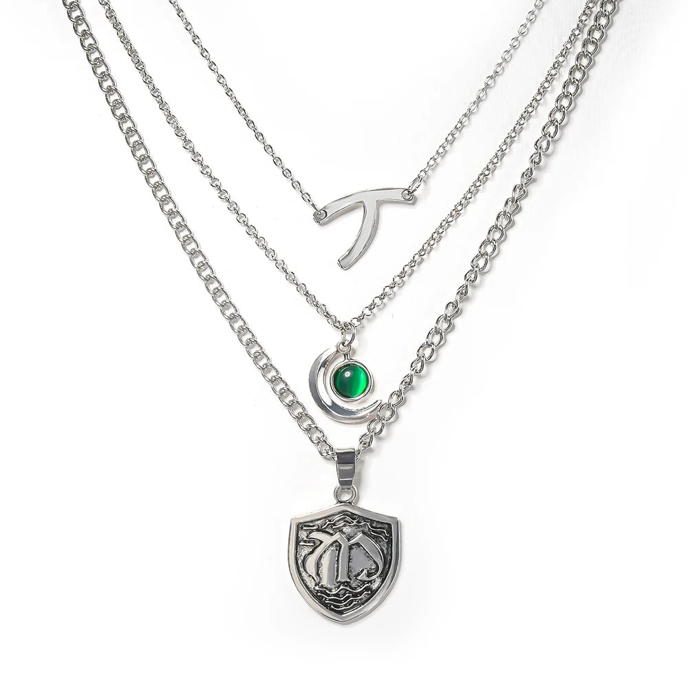 Wishbone Crest Pendant