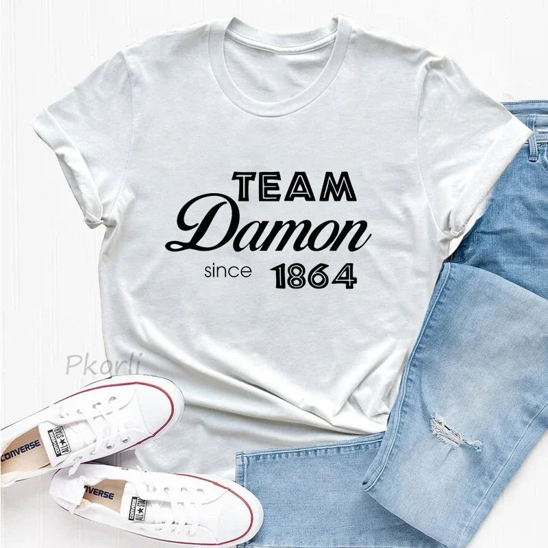 Vintage T Shirt Cotton Short Sleeve
