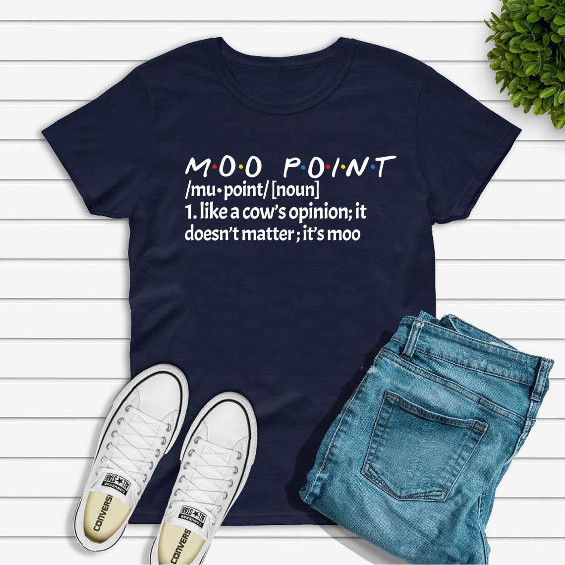 Moo Point  T-shirt