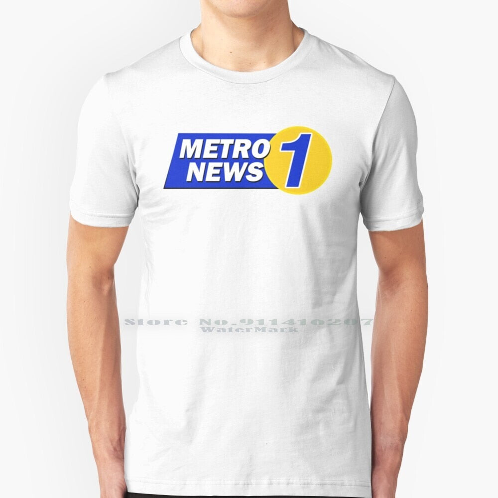 Metro News 1  T Shirt 100% Pure Cotton