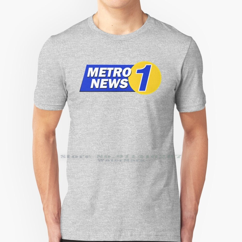 Metro News 1  T Shirt 100% Pure Cotton