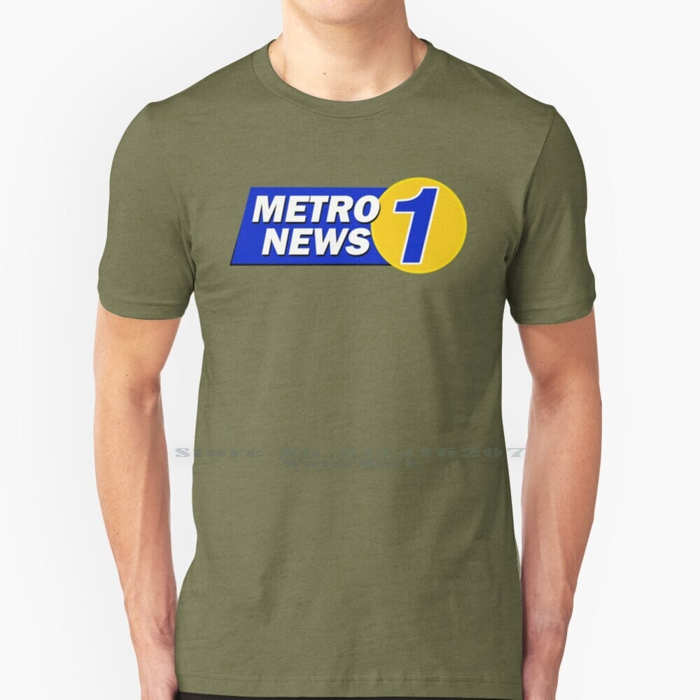 Metro News 1  T Shirt 100% Pure Cotton