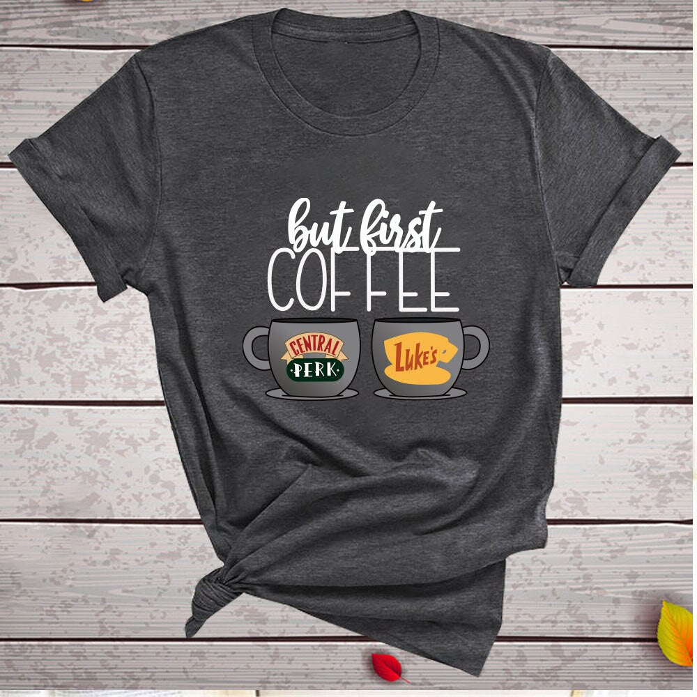 Coffee Printing Tshirt