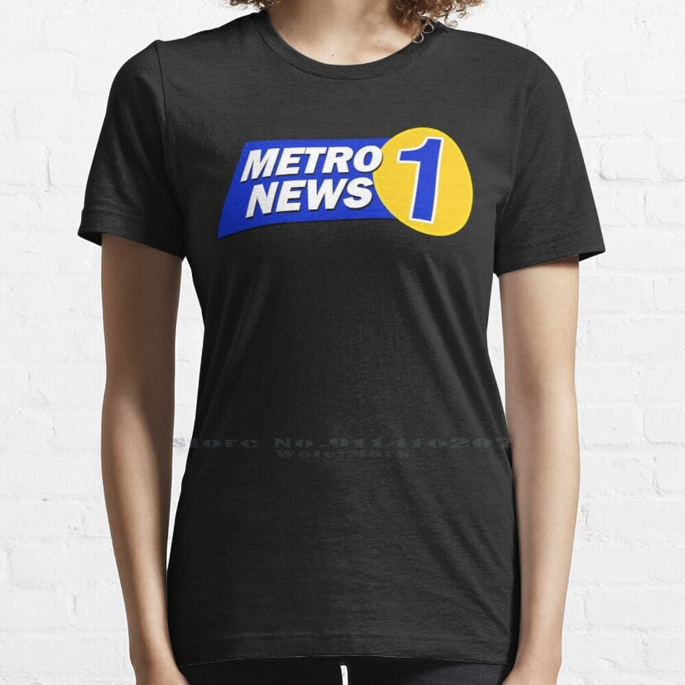 Metro News 1  T Shirt 100% Pure Cotton