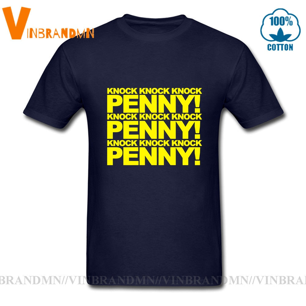 penny sheldon's knock t-shirt