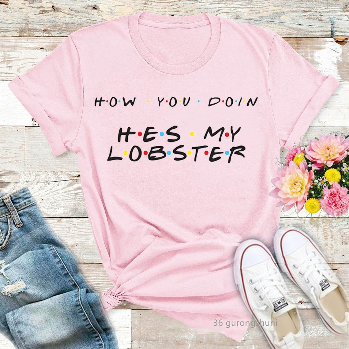 How You Doin He And She My Lobster T Shirt