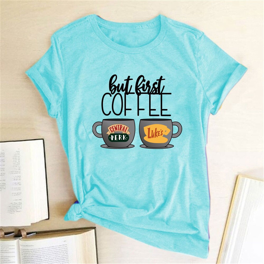 Coffee Printing Tshirt