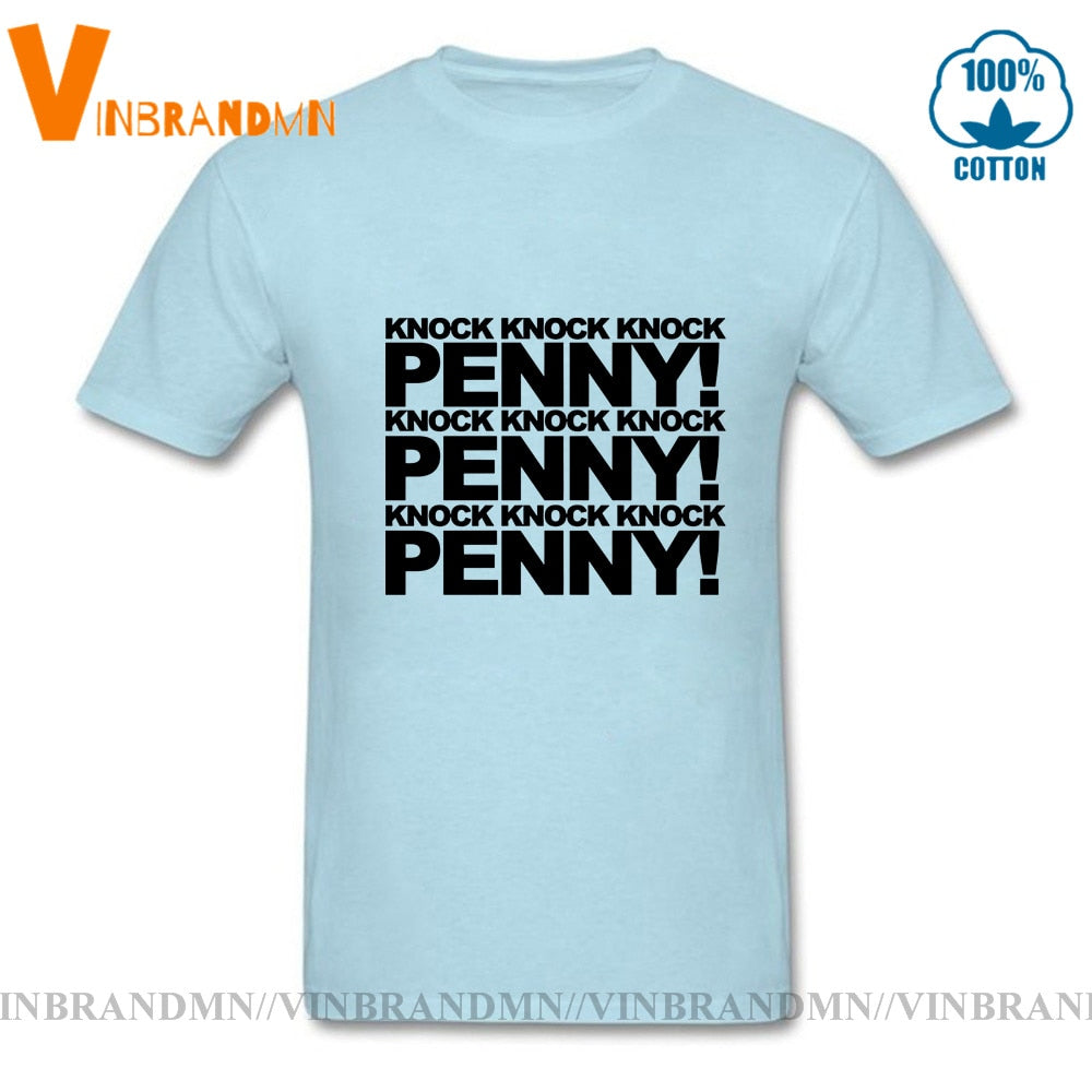 penny sheldon's knock t-shirt