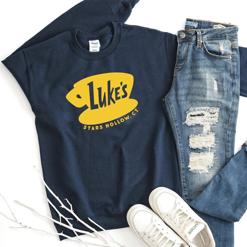 Luke's Long Sleeve crewneck sweatshirt